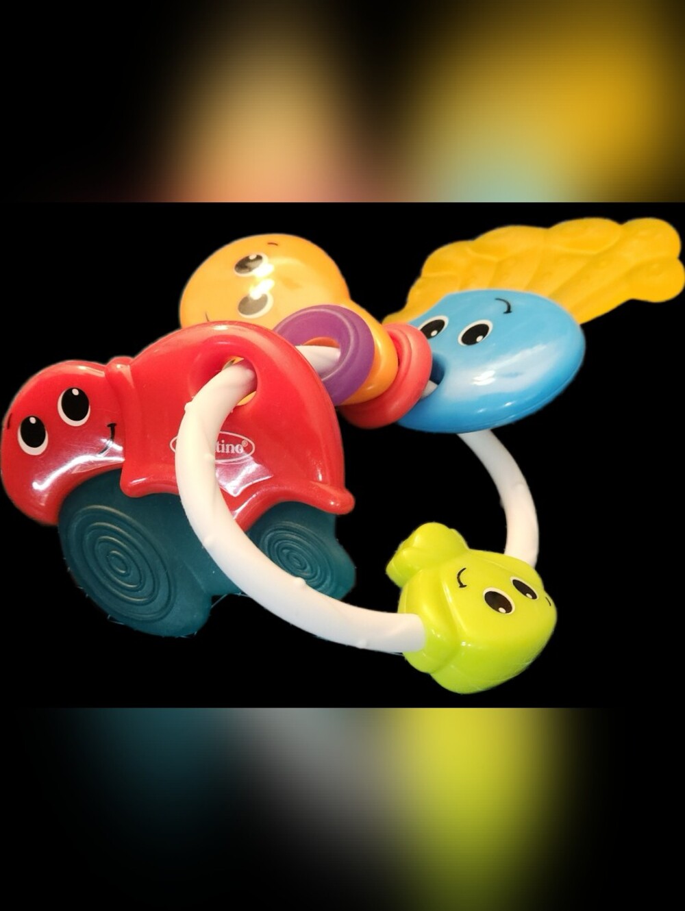 #IT1 Infantino Teething & Rattle Toy Set - Colorful